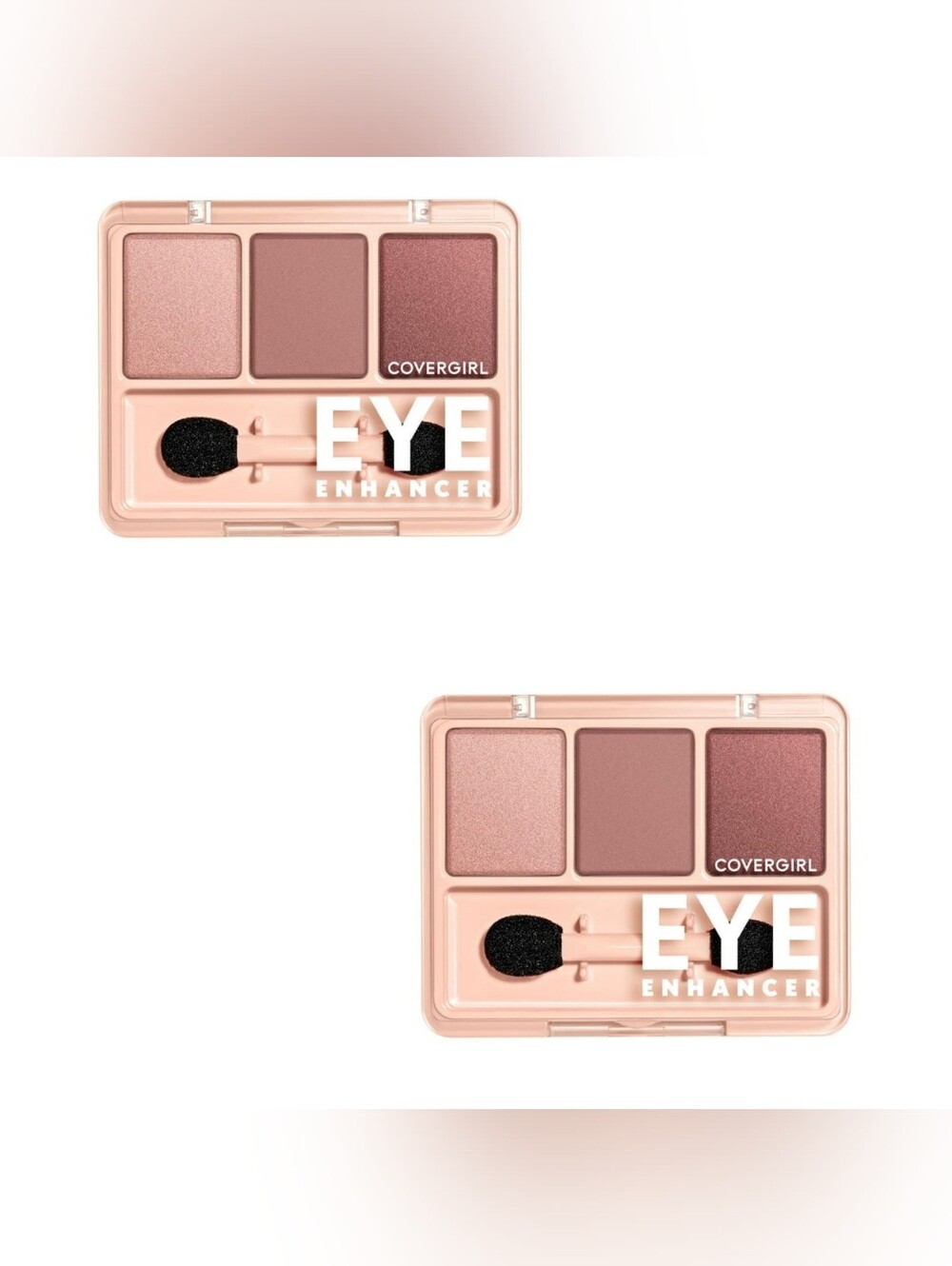 2x COVERGIRL Eye Enhancers 3 Color Eyeshadow in 115 Sweet Plum (0.14 oz)